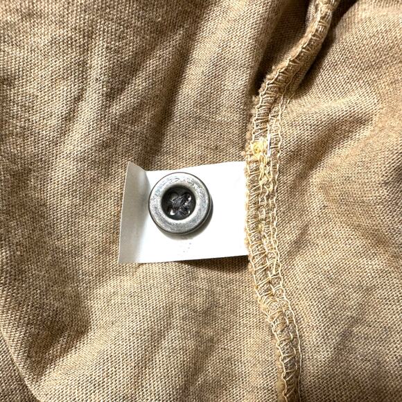 Big Sky Outfitters New Mens 100% Cotton Short Sleeve Polo Tan Size XL Comfort - Picture 9 of 9